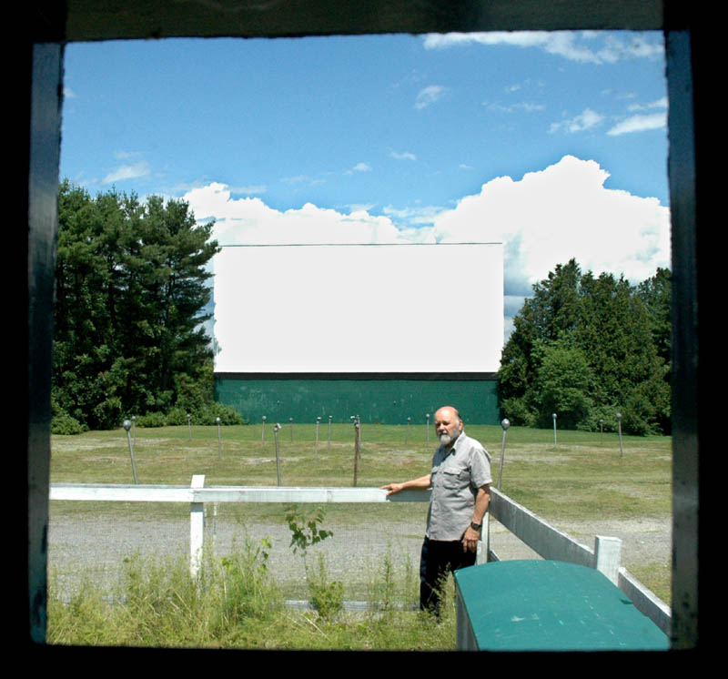 The Skowhegan Drive-In, where Doug Corson has worked the summers as manager for 30 years, will show the movie "Tank Girl" Thursday night as part of the Maine International Film Festival.