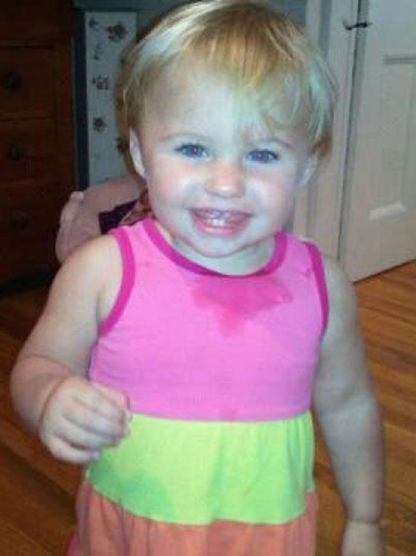 This undated photo obtained from a facebook page shows missing toddler Alya Reynolds. Police in Maine are appealing to the public for help in locating the 20-month-old girl who was last seen Friday night. Waterville Police Chief Joseph Massey held a news conference this afternoon to ask anyone with information about Ayla Reynolds to call police. Ayla's father called police yesterday morning to report that his daughter was not in her bed and couldn't be found. She was last seen sleeping at about 10 p.m. Friday by a family member. (AP Photo/obtained from Facebook)