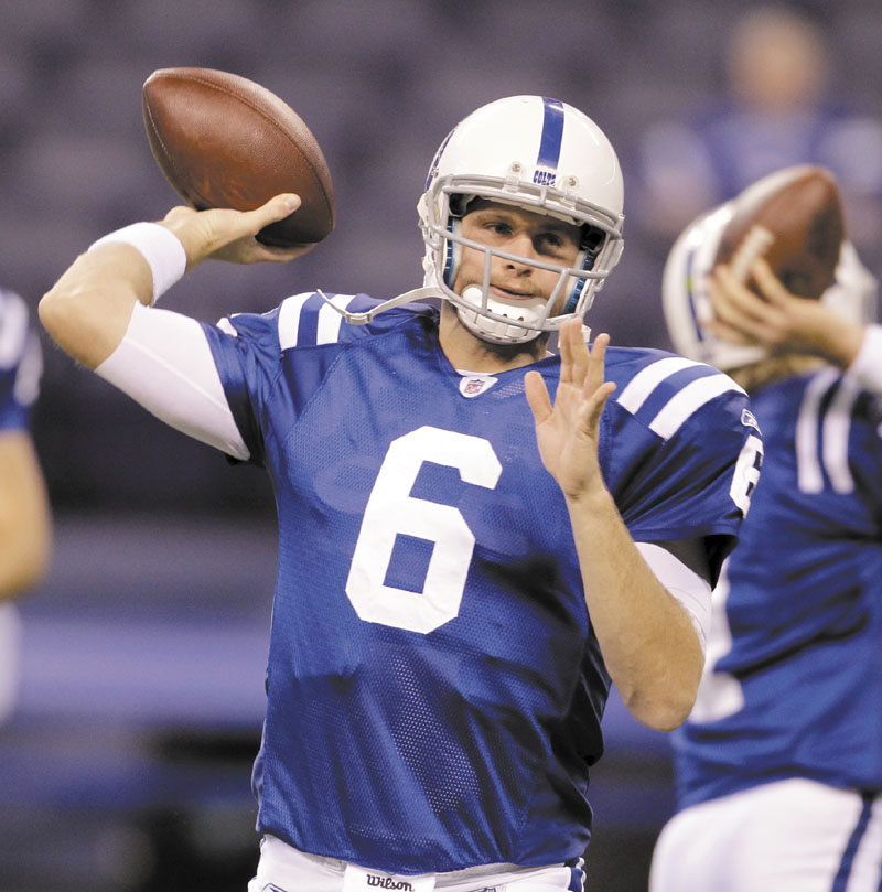 No. 2: Dan Orlovsky will start at quarterback for the Indianapolis Colts when they face the New England Patriots on Sunday. Orlovsky is the third straight backup quarterback the Patriots will face.