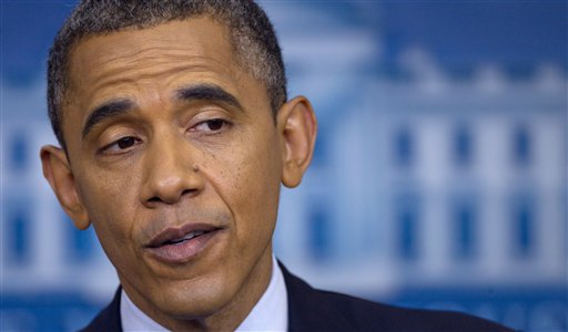 FILE -- In this June 8, 2012, file photo, President Barack Obama talks about the economy in the briefing room of the White House in Washington. The Service Employees International Union said Tuesday it plans to focus its resources on fewer states this year while working to help re-elect President Barack Obama. (AP Photo/Carolyn Kaster)