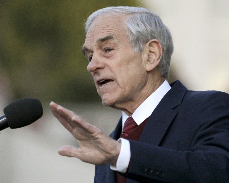 Rep. Ron Paul, R-Texas