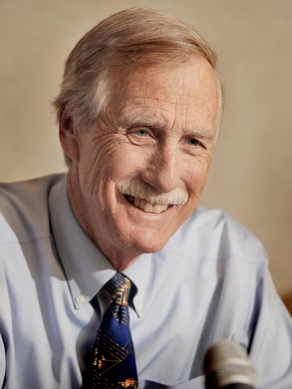 Independent U.S. Senate candidate Angus King