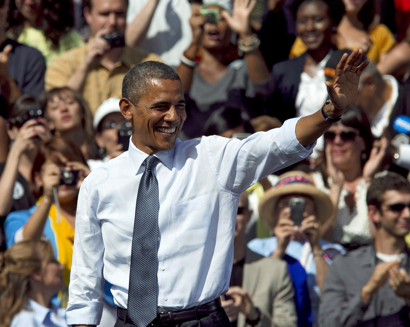 President Obama kicks off a busy campaign week by returning to the key state of Ohio on Monday with appearances scheduled in Cincinnati and Columbus.