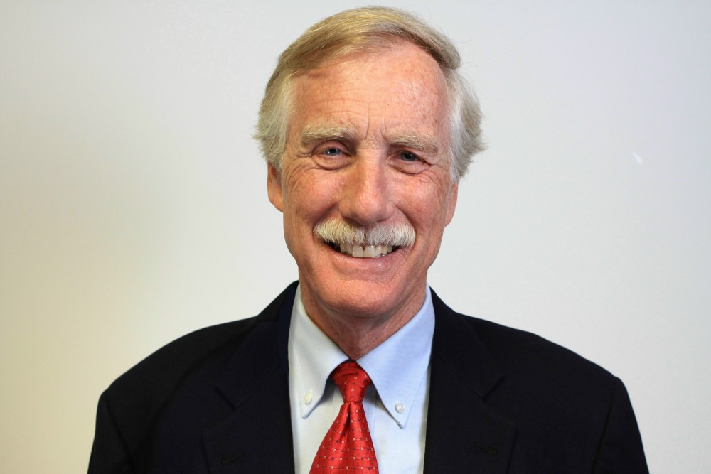 U.S. Senate candidate Angus King.