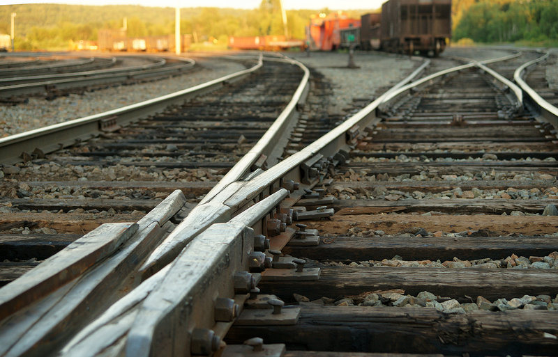 The western end of the Montreal, Maine & Atlantic Railway rail yard at Brownville Junction was mostly quiet last week with the line to Quebec now cut off at Lac-Megantic.