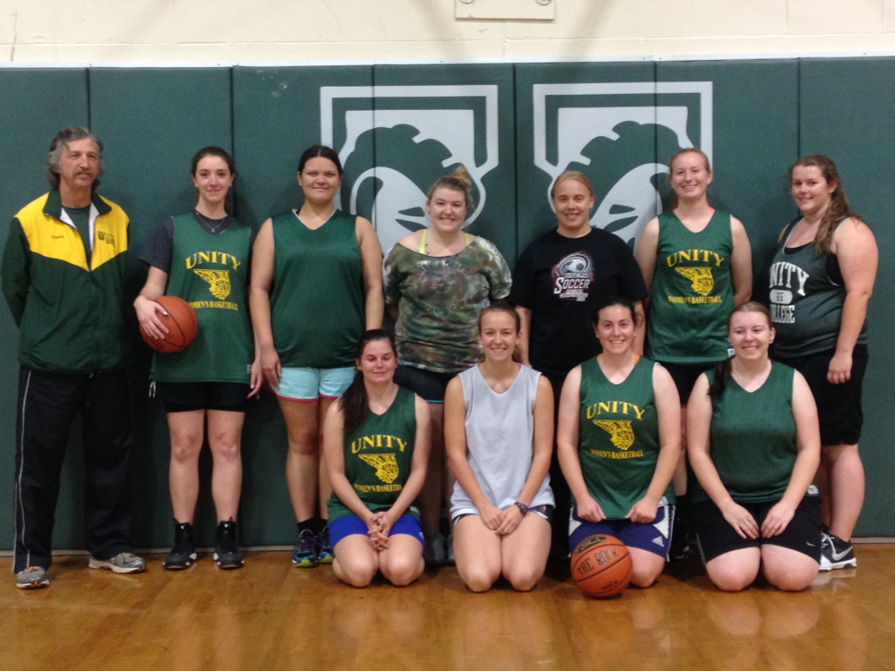 Staff photo by Evan Crawley
The Unity women’s basketball team fell to Central Maine Community College 106-8 earlier this season. But the Rams have soldiered on, and have picked up a win over Hampshire College within the last four games.