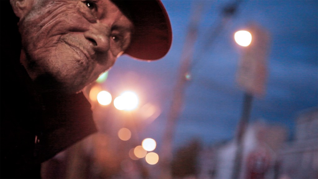 PORTLAND: Mike Gavitt sits outside the Oxford Street Shelter in Portland in this 2014 file photo. Gavitt is a Vietnam veteran who has lived on and off the streets for years.