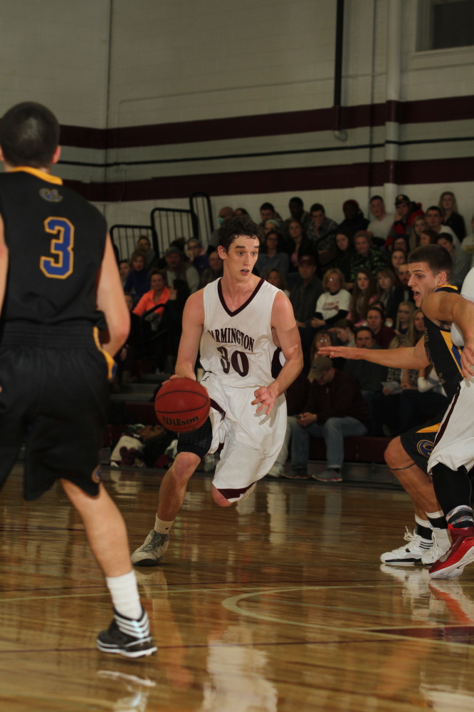 University of Maine at Farmington forward Nick Hilton is turning a strong season. The junior is also playing a ton of minutes for the Beavers as well.