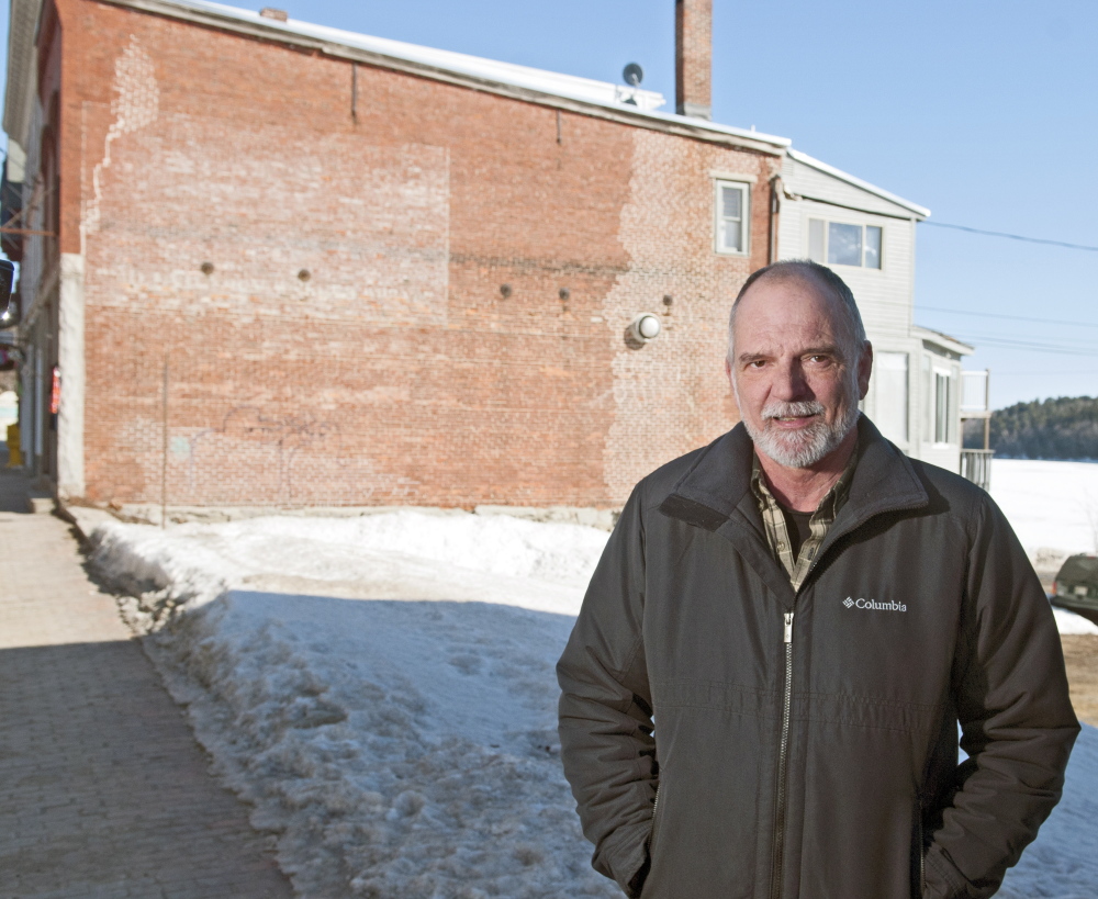 Staff photo by Joe Phelan
Real estate broker Terry Berry is proposing to build in the empty lot on the northern end of Water Street.