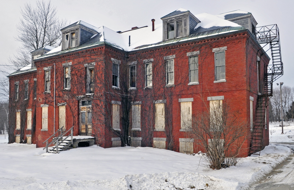 The city of Hallowell is considering whether to invest in the Stevens School complex, which includes 14 buildings.