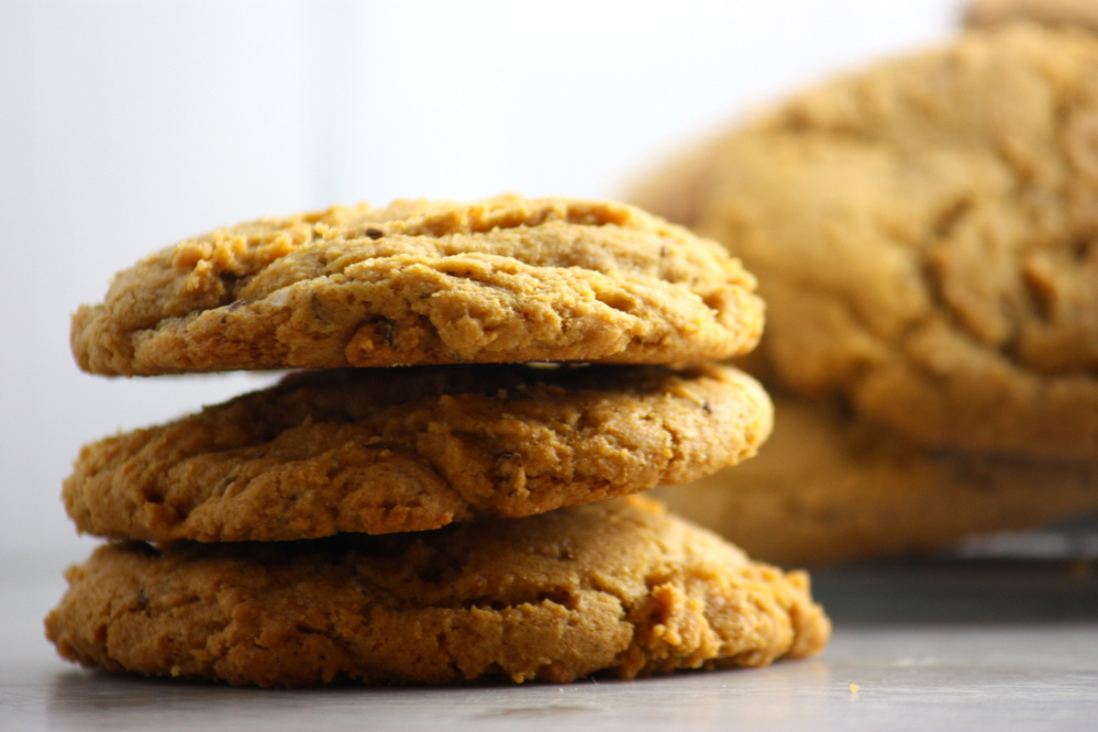 Tosi calls her Molasses Rye Cookies the “the oversized flannel shirt of cookies,” a marriage of rye bread and a gingersnap.