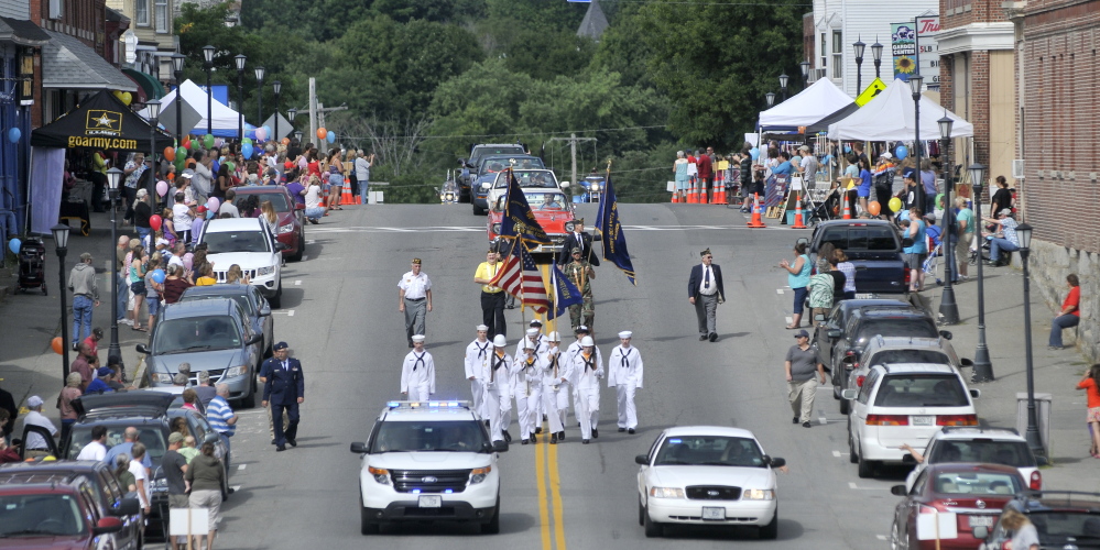 The annual Anson Madison Days parade on Main Street in Madison on Saturday last year. This year’s celebration begins Thursday, and features a Saturday brew fest, among other events.