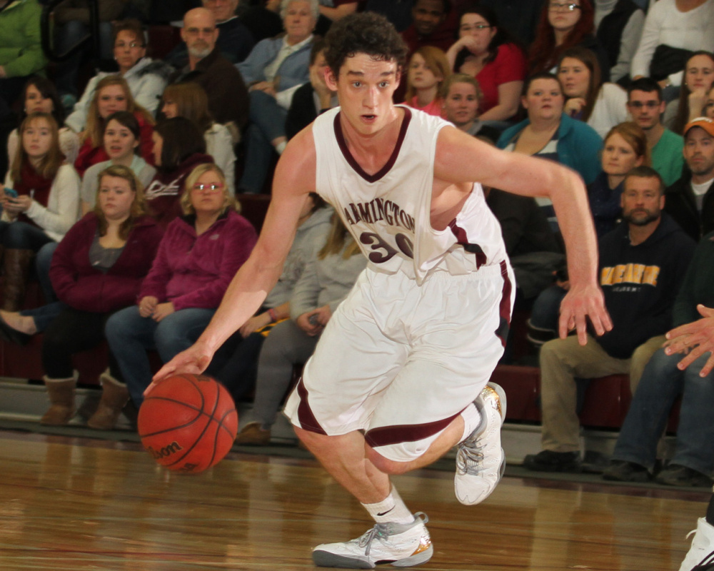 Wilton native Nick Hilton, a Mt. Blue High School graduate, is a senior forward on the University of Maine at Farmington men’s basketball team. The 6-foot-4 Hilton led the Beavers in scoring (15.6) and rebounds (7.8) per game last season.