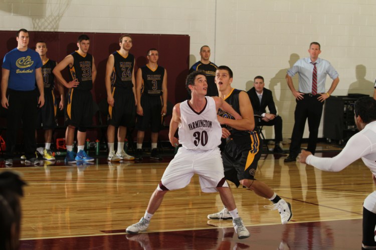 Wilton native Nick Hilton, a Mt. Blue High School graduate, is a senior forward on the University of Maine at Farmington men’s basketball team. The 6-foot-4 Hilton is one of the top bigs in the North Atlantic Conference.