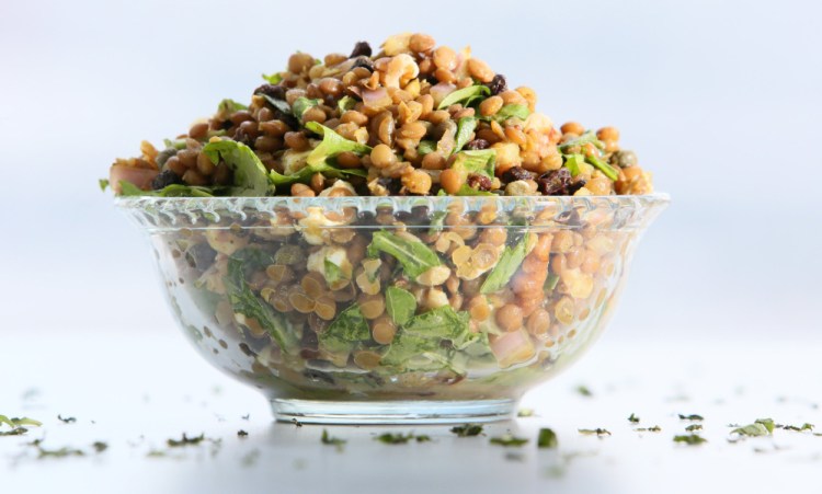 The best lentil salad you'll ever try.