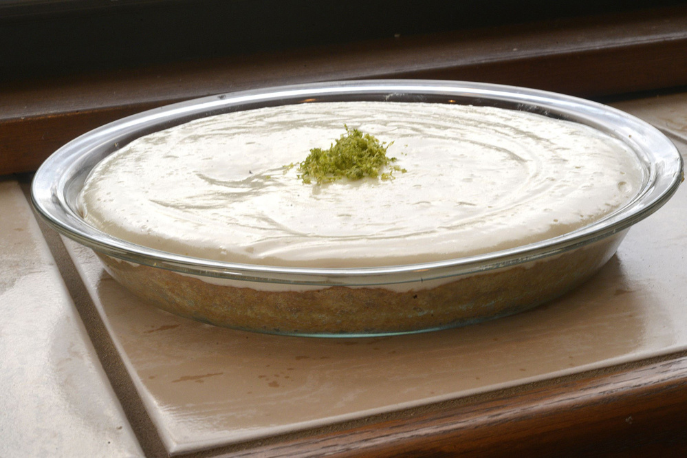 Icebox Key Lime Pie offers a creamy treat.       The Associated Press