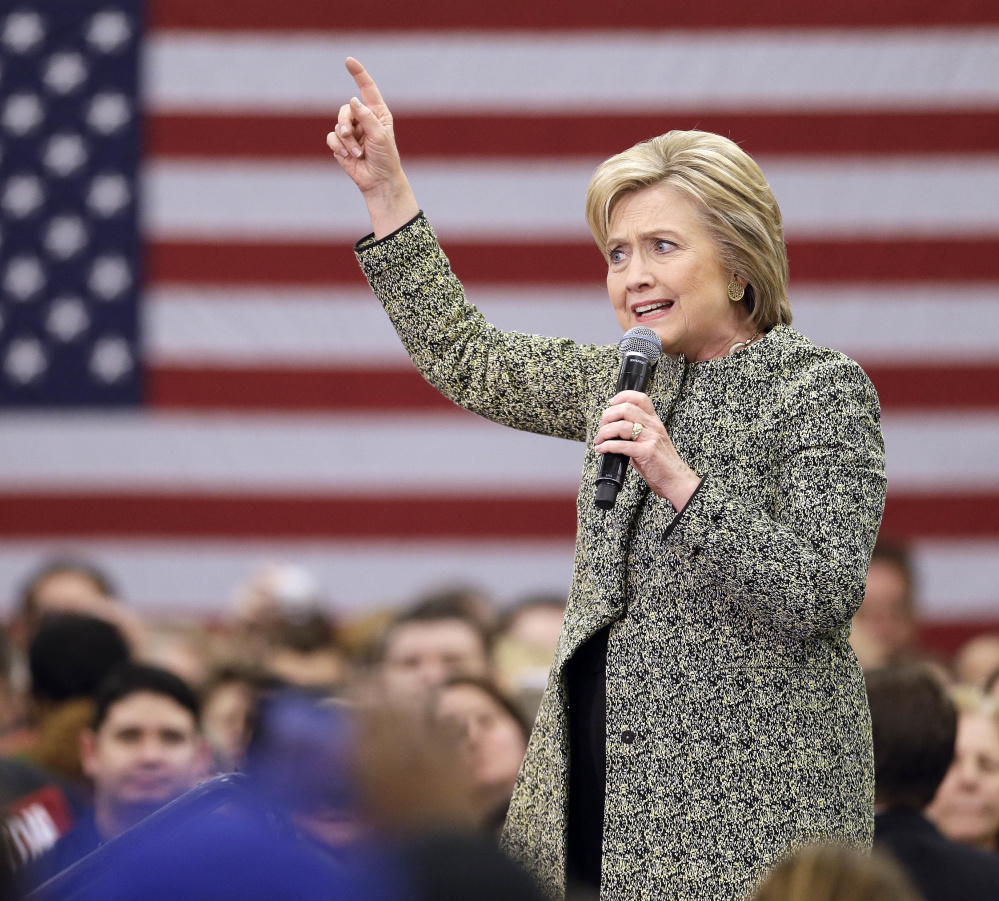 Hillary Clinton enjoys the support of many big-name Democrats in Maine, but Bernie Sanders has plenty of fans too, drawing 7,500 people to a Portland arena last July to hear him speak.