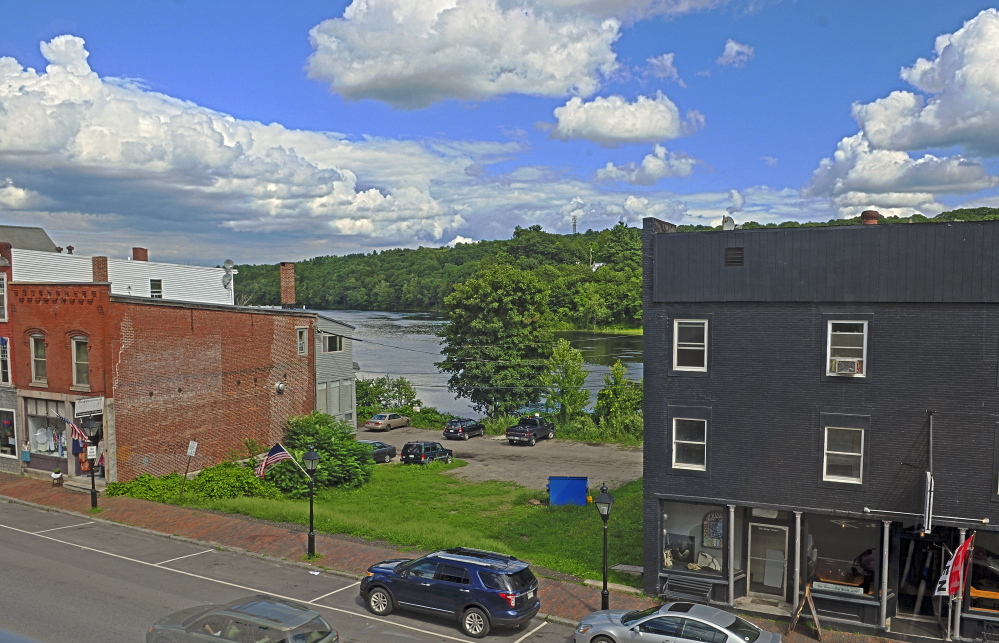 The vacant lot beside the Quarry Tap Room, as seen in this August 2015 file photo, could become outdoor seating for the restaurant and bar.