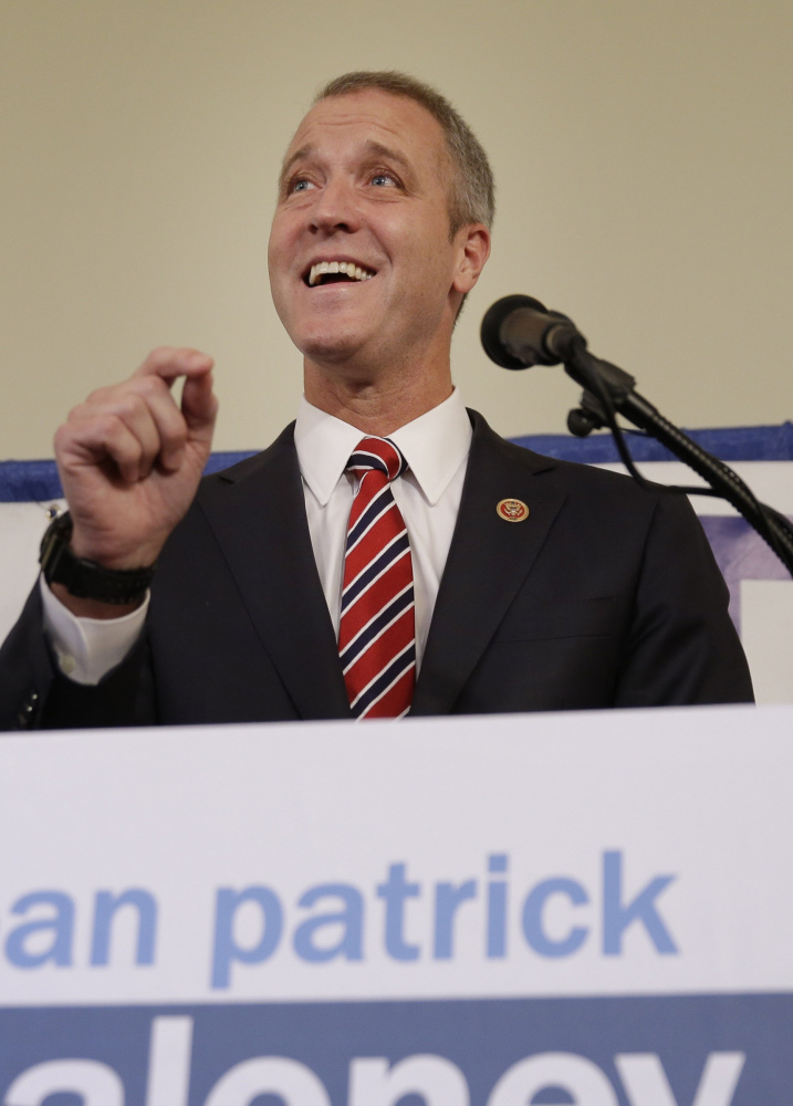 Openly gay U.S. Rep. Sean Maloney, D-N.Y., accused Republican leaders of killing a bill's LGBT-friendly language.