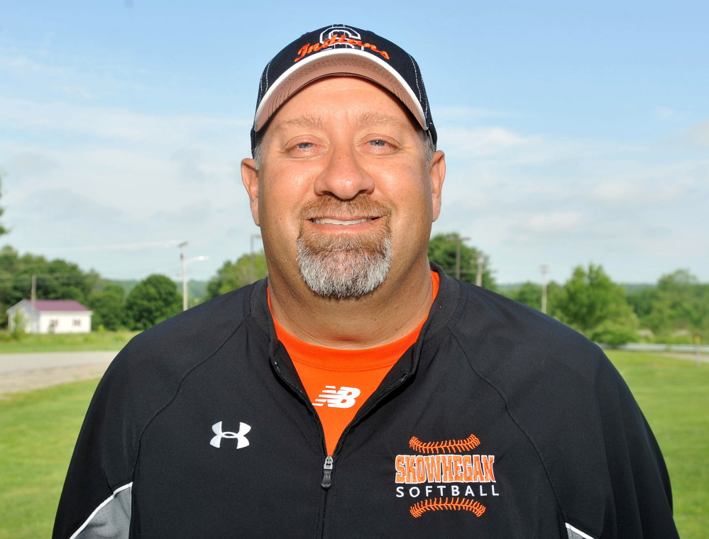 Skowhegan's Lee Johnson is the Morning Sentinel Softball Coach of the Year.