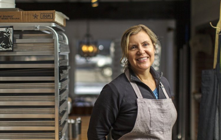 Krista Kern Desjarlais is getting into the swing of things at her new cafe.