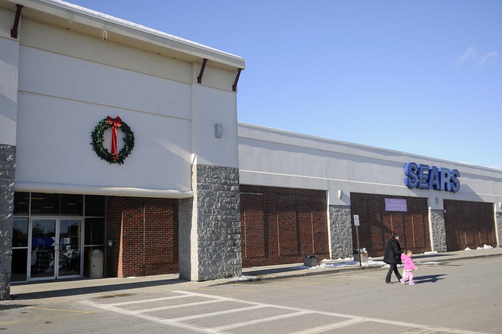 The Sears store at the Turnpike Mall, shown on Thursday, is one of several that are closing nationwide.