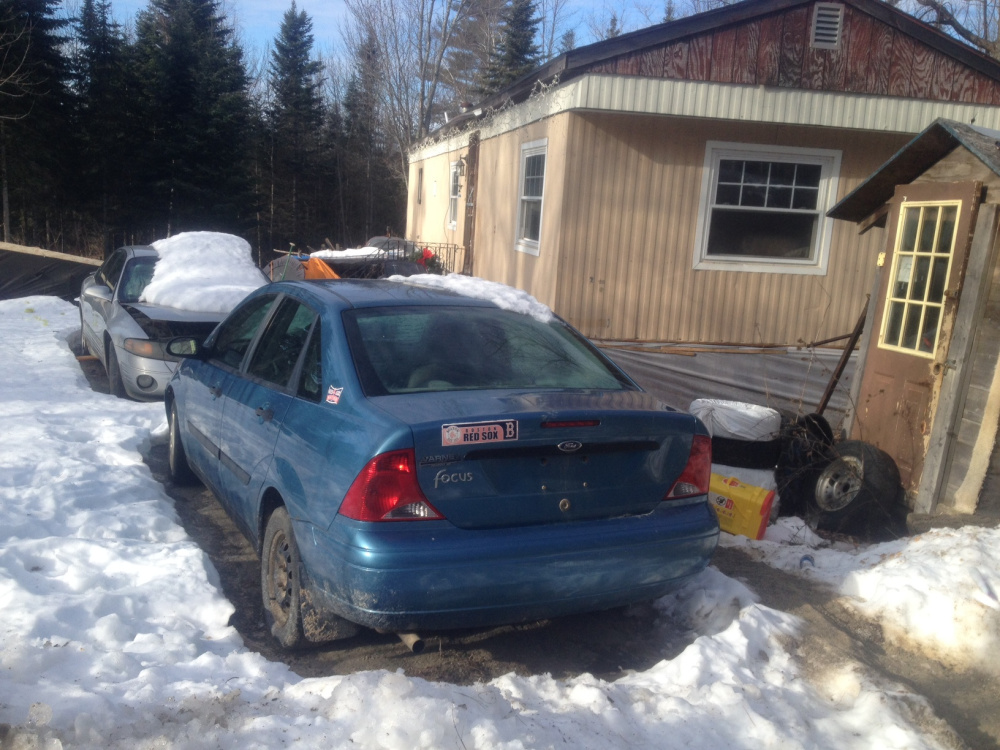 The home of Miranda Hopkins at North Dixmont Road in Troy is seen in January following her arrest in connection with the death of her infant son, Jaxson Hopkins.