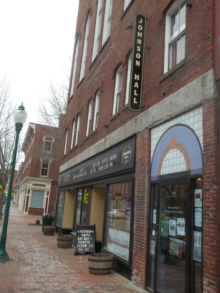 Johnson Hall in Gardiner is raising money for a major renovation of the third floor theater.