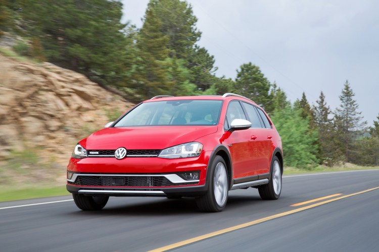 The 2017 Volkswagen Golf Alltrack.  