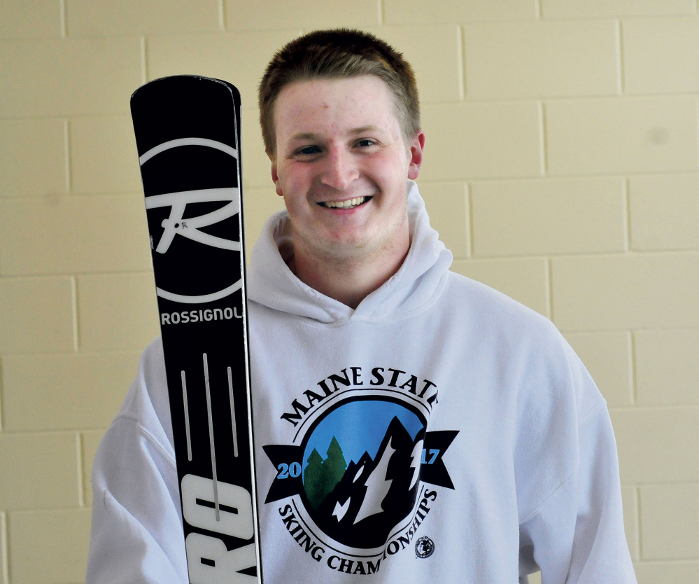 Mount Blue senior Miles Pelletier is the Morning Sentinel Boys Alpine Skier of the Year.