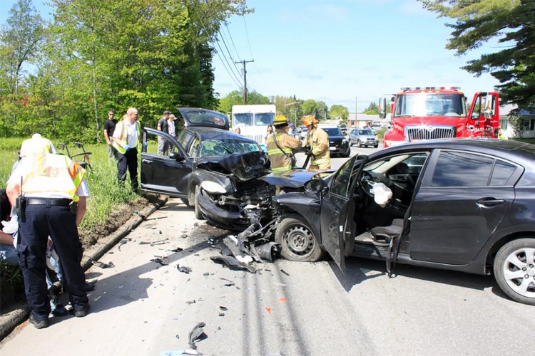 The driver of a Mazda3 apparently fell asleep at the wheel Thursday morning and drifted into an oncoming lane on Kennedy Memorial Drive in Oakland, crashing into a Chrysler PT Cruiser. One person died as a result of the accident.