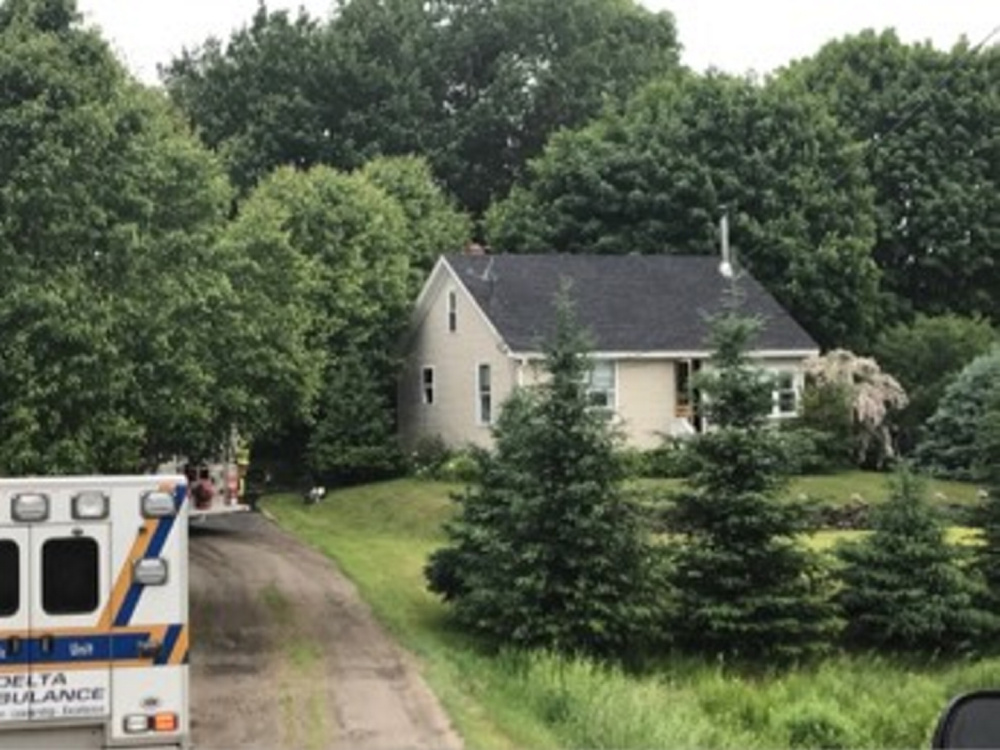 China fire crews responded quickly to a report of a fire in the bathroom at this home at 239 Lakeview Drive.