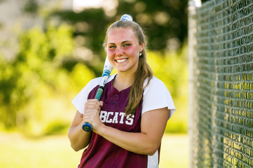 Richmond's Sydney Tilton is the Kennebec Journal Softball Player of Year.