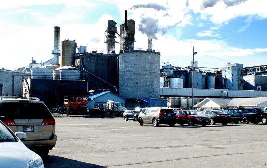 Verso Paper's Androscoggin Mill in Jay, seen Nov. 1, 2016, plans to shut down a key papermaking machine permanently, resulting in the loss of 120 jobs there.