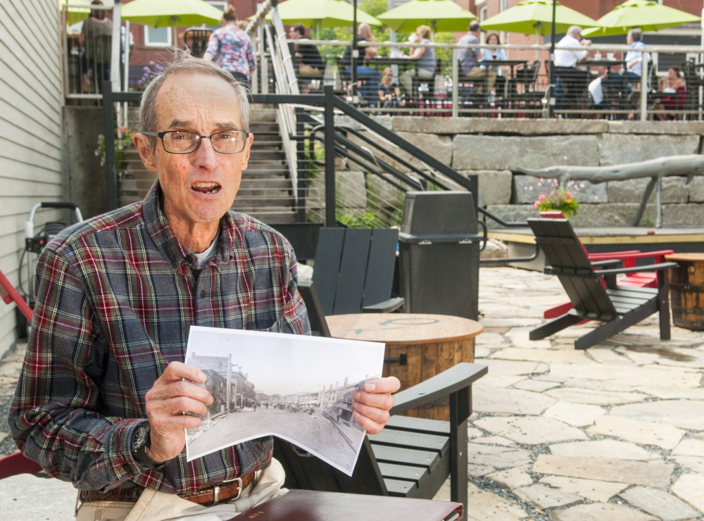 Hallowell city historian Sam Webber, shown in a June interview, said Hallowell offers events for senior citizens, including a holiday dinner.