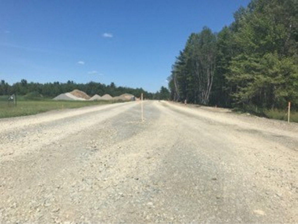 The site of a Fiberight waste-to-energy plant Wednesday off Coldbrook Road in Hampden.