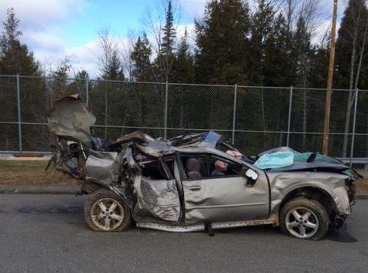 Jonathan Cayford was charged with manslaughter after an investigation into a November 2015 crash involving this 1998 Nissan Maxima on Anson Road in Starks.