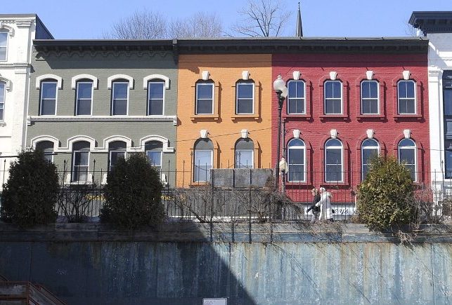 Buildings seen here on Water Street in downtown Augusta are part of an area already approved as subject to a local historic ordinance, but city officials are revising the boundaries of a proposed district around Winthrop Street after concerns from residents and other property owners.