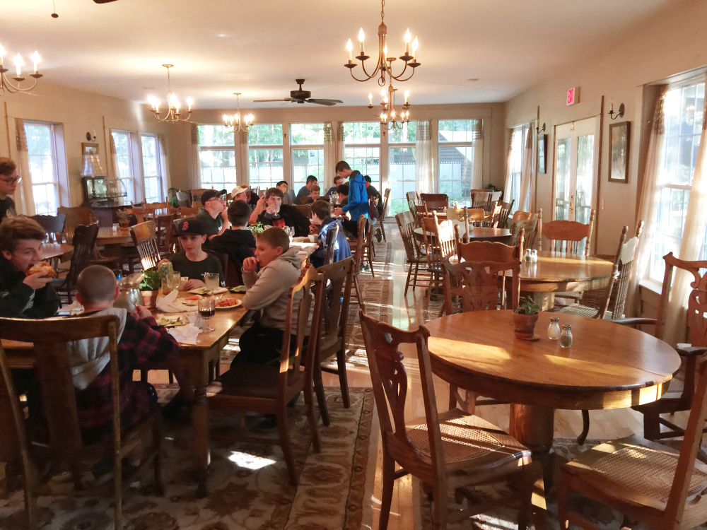 Dining room at Fredericka's