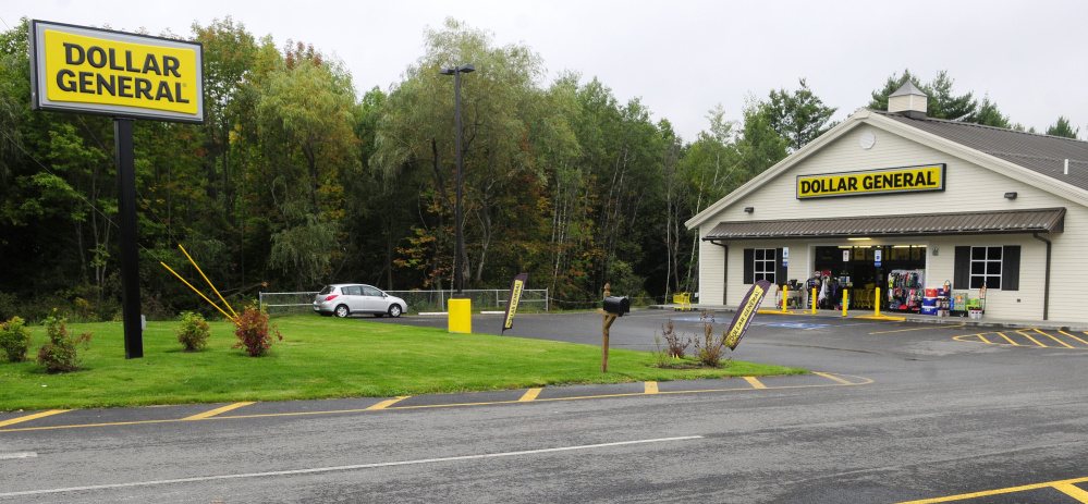 This photo taken on Wednesday shows a new Dollar General store in Manchester. Town officials hope to attract other businesses and create jobs.