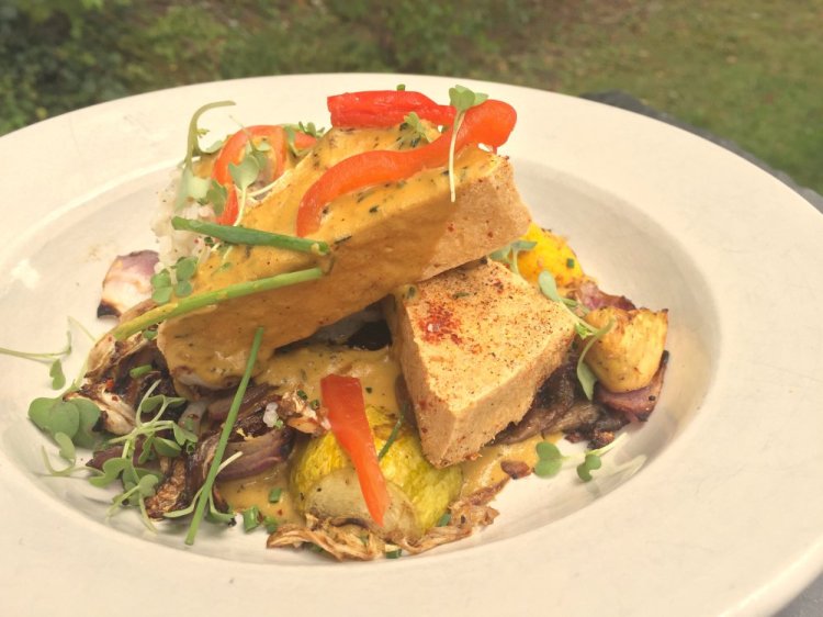 The Golden Bowl at Gather in Yarmouth.