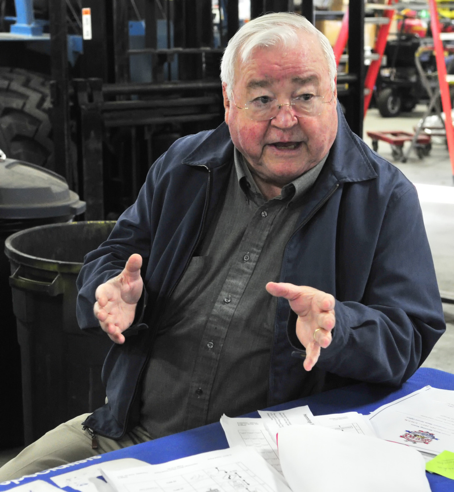 Peter Prescott talks about his previous runs in the The Great Race during an interview Wednesday in Gardiner.