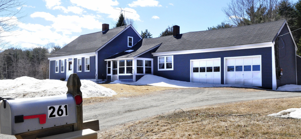 This home at 261 South Horseback Road in Burnham is where police investigated the unusual circumstances in the death of home owner Joyce Wood.