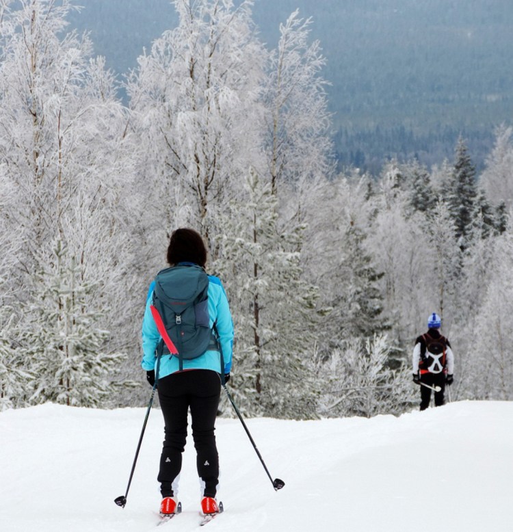 The third day of the adventure was the longest – 50 miles. At day's end, the group stayed in a posh hotel at the top of a ski hill.