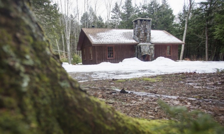 Camden Hills State Park's Ski Shelter was originally built in the 1930s to serve as a shelter and warming hut for skiers using trails on Mount Megunticook. It was rebuilt in the 1990s and is now available for park users to stay overnight and is open to the public during the day.