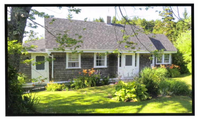 Rockwell Kent began building his Monhegan Island house when he was 23. It was later owned by James Fitzgerald.