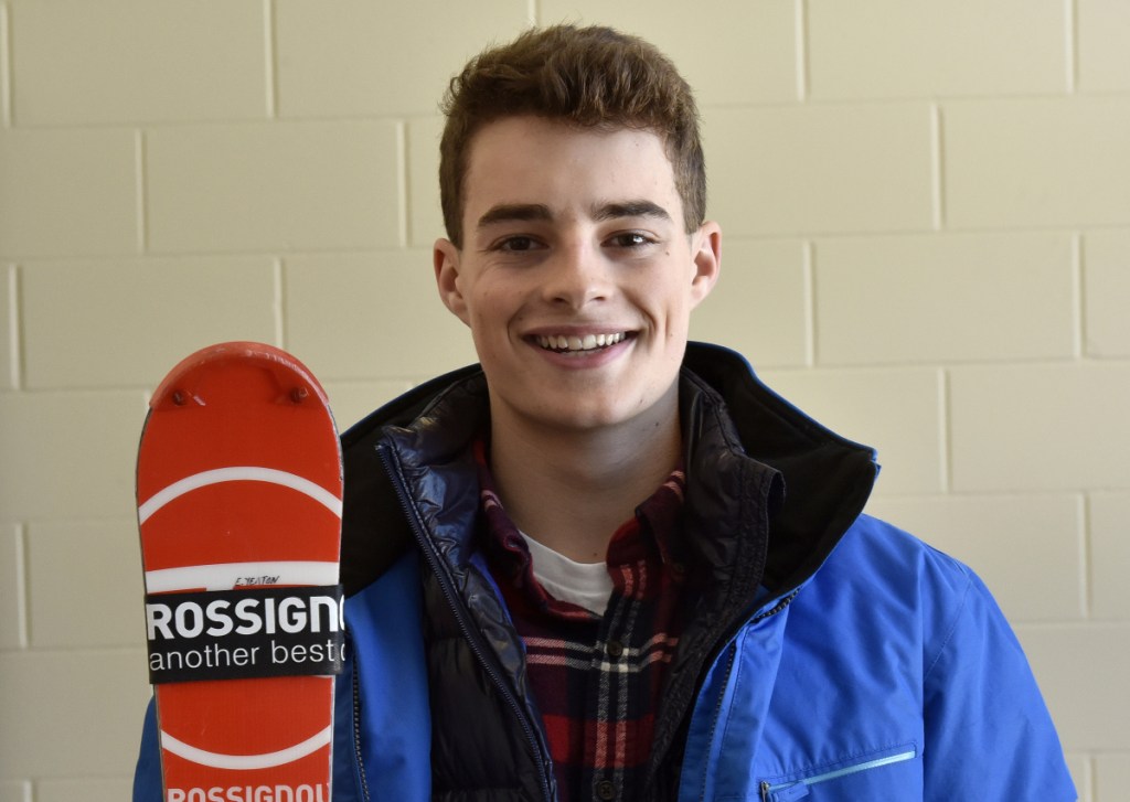 Mt. Blue sophomore Eli Yeaton is Morning Sentinel Boys Alpine Skier of the Year.