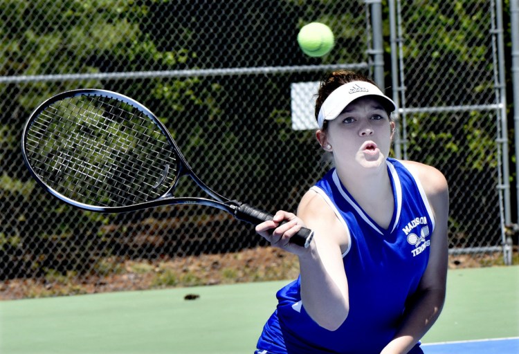 Madison's Jillian Holden practices Wednesday in Madison.