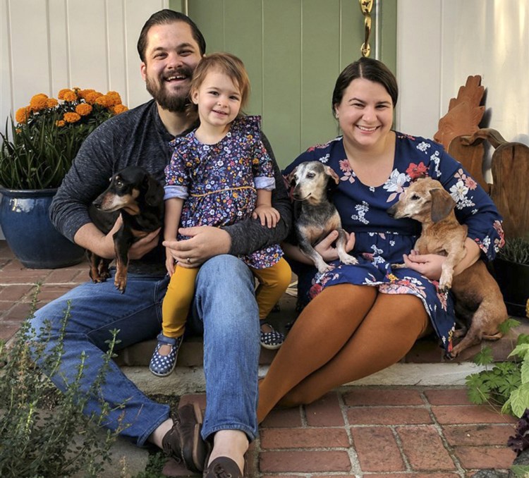 Bowdoin College alumni Dave and Charlotte Willner of California, with their daughter, helped raise millions to reunify immigrant families.