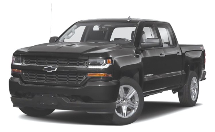 The 2018 Chevrolet Silverado 1500 Crew Cab.  